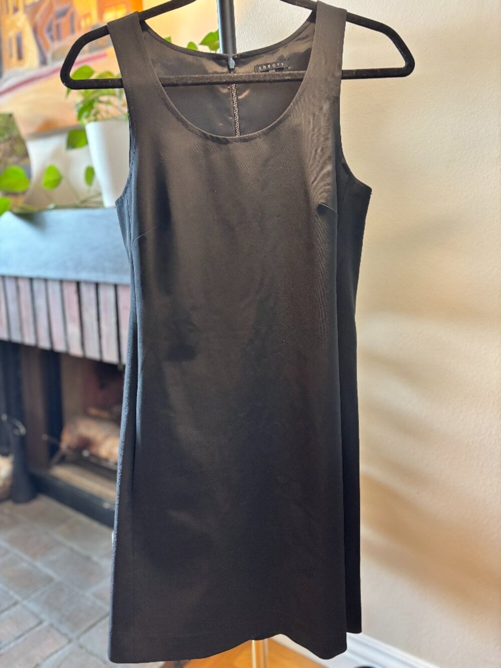 Theory‎ Sleeveless dress with pockets - Black, size 4